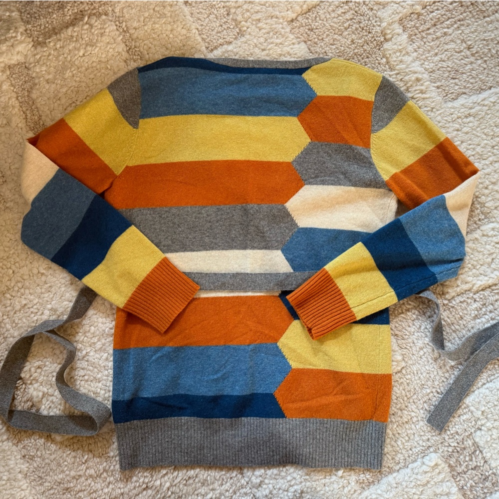 Orla Kiely Multicolor Geometric Sweater - Picture 5 of 5